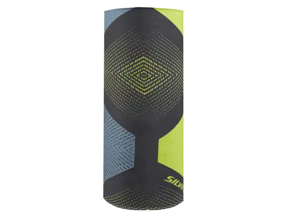 Silvini Motivo multifunctional scarf Black/Neon size Uni