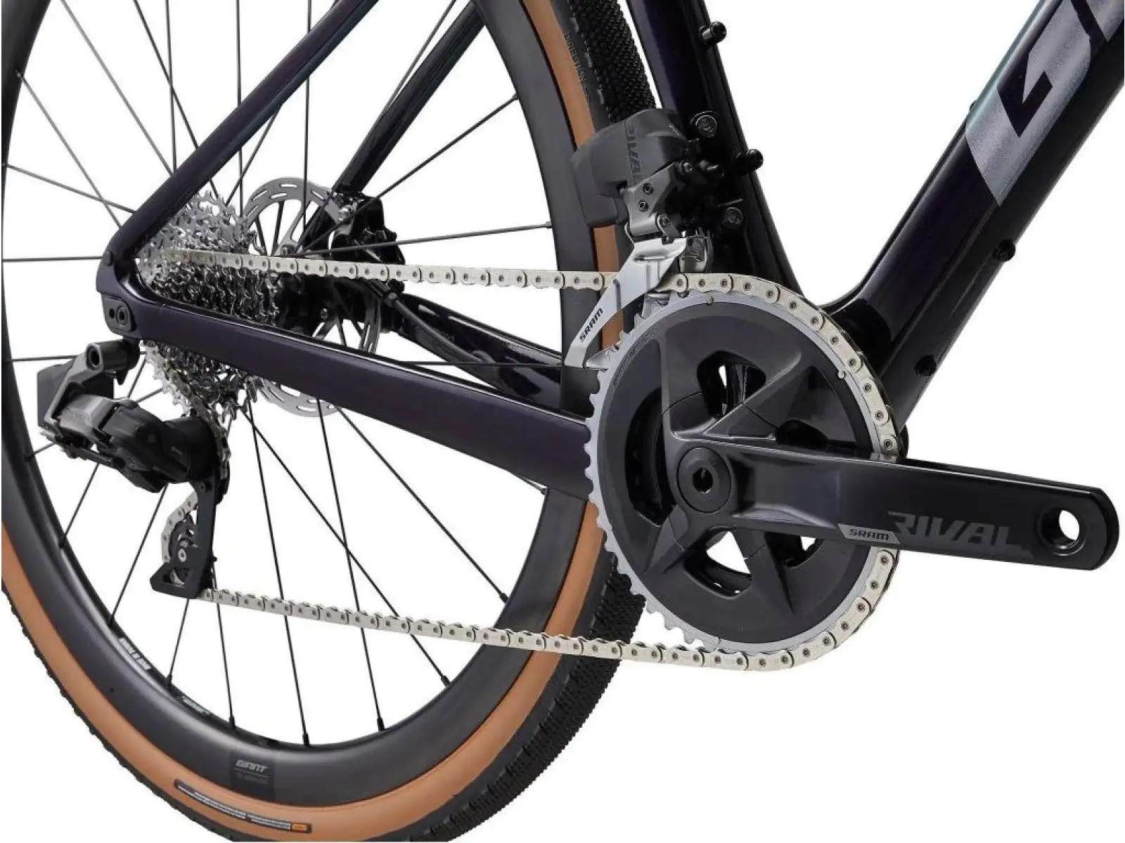 Giant Revolt Advanced Pro 1 gravel bike Black Currant