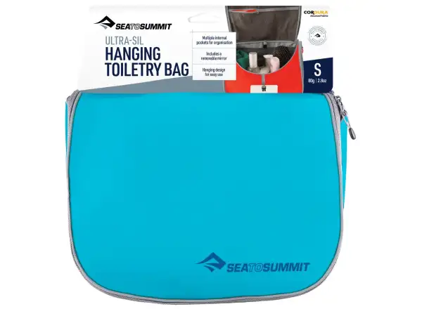 Sea to Summit Hanging Toiletry Bag Small hanging toiletry bag Atoll Blue