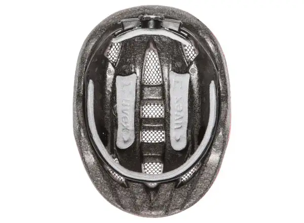 Uvex Kid 2 CC helmet Pink Polka Dots