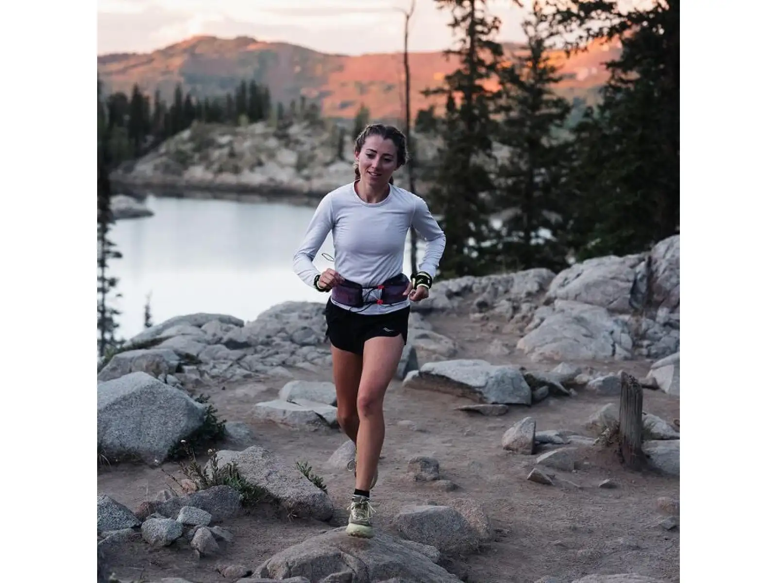 Osprey Duro Dyna Pro running belt Purple Dusk