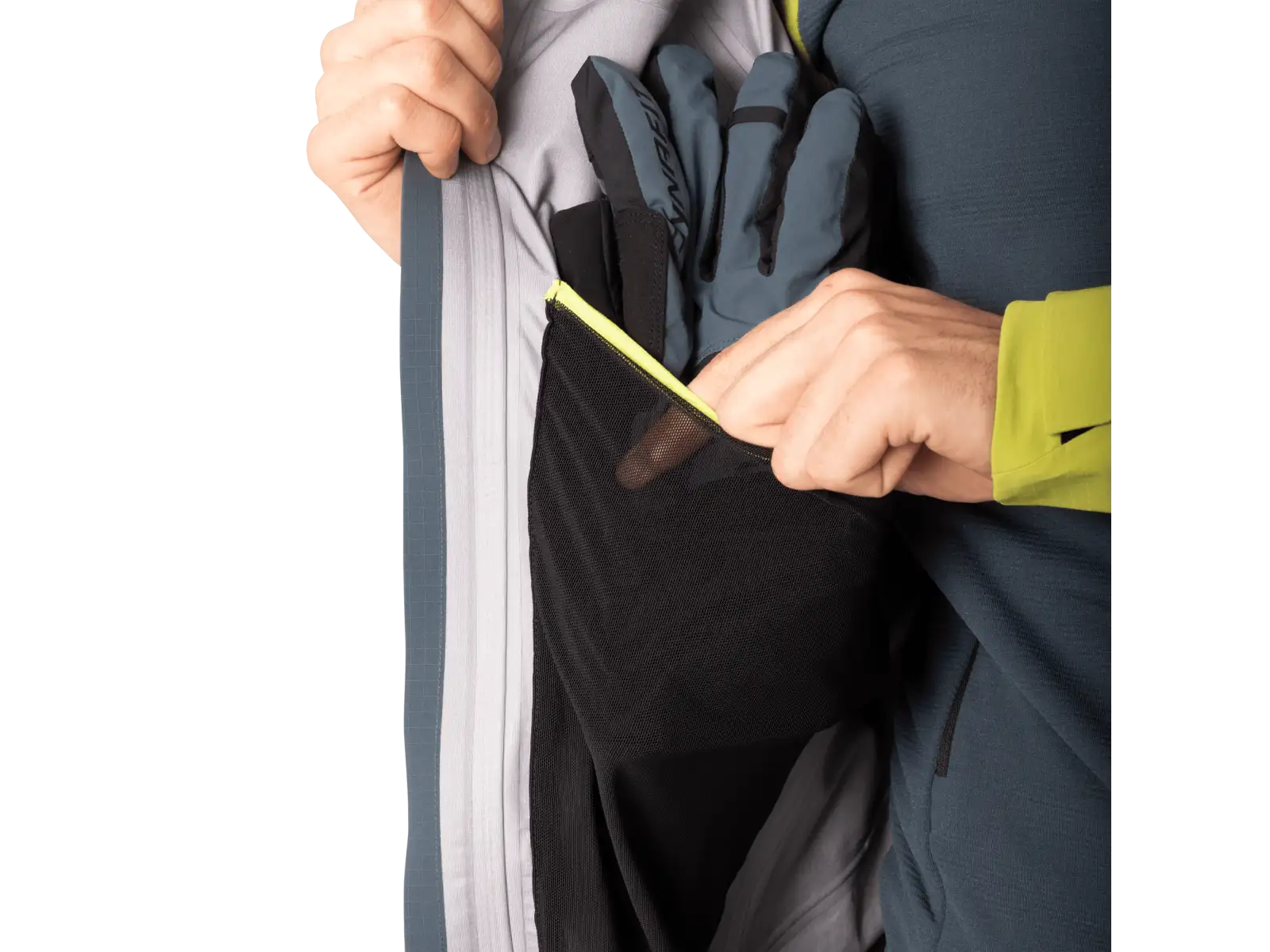 Dynafit Radical 3L men's jacket Golden Lime/0720/0910