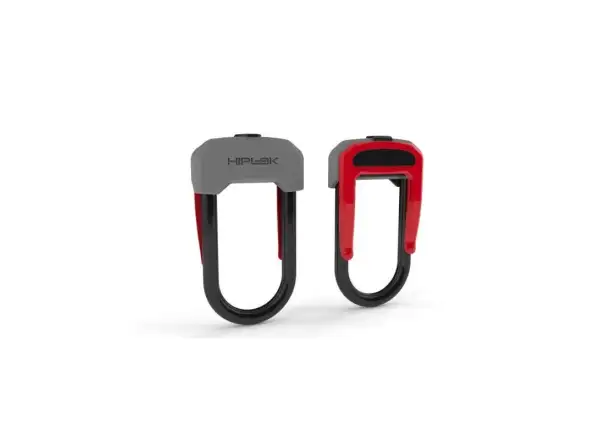 Hiplok D lock red