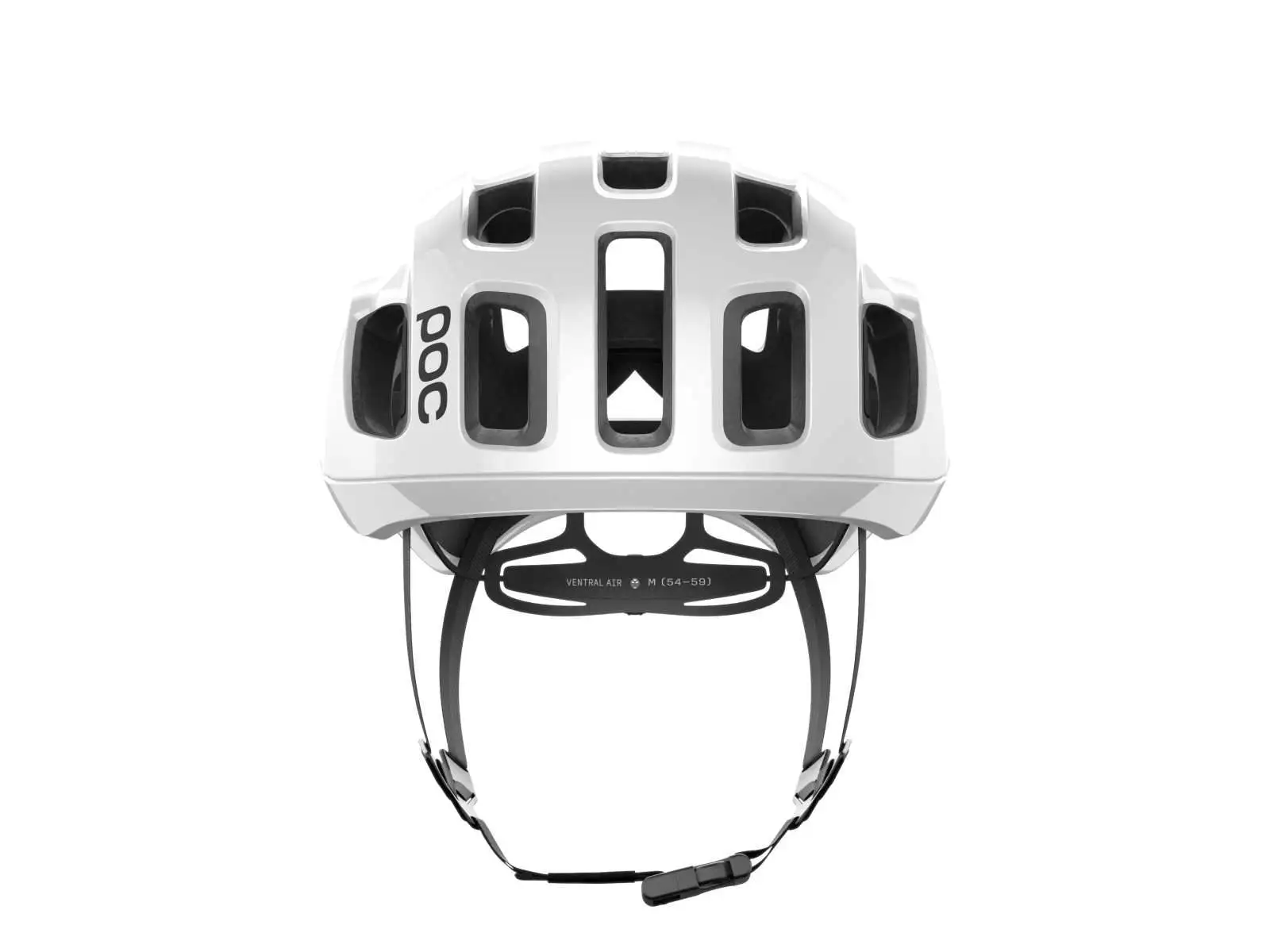 POC Ventral Air MIPS road helmet Hydrogen White/Uranium Black Matt/Logo