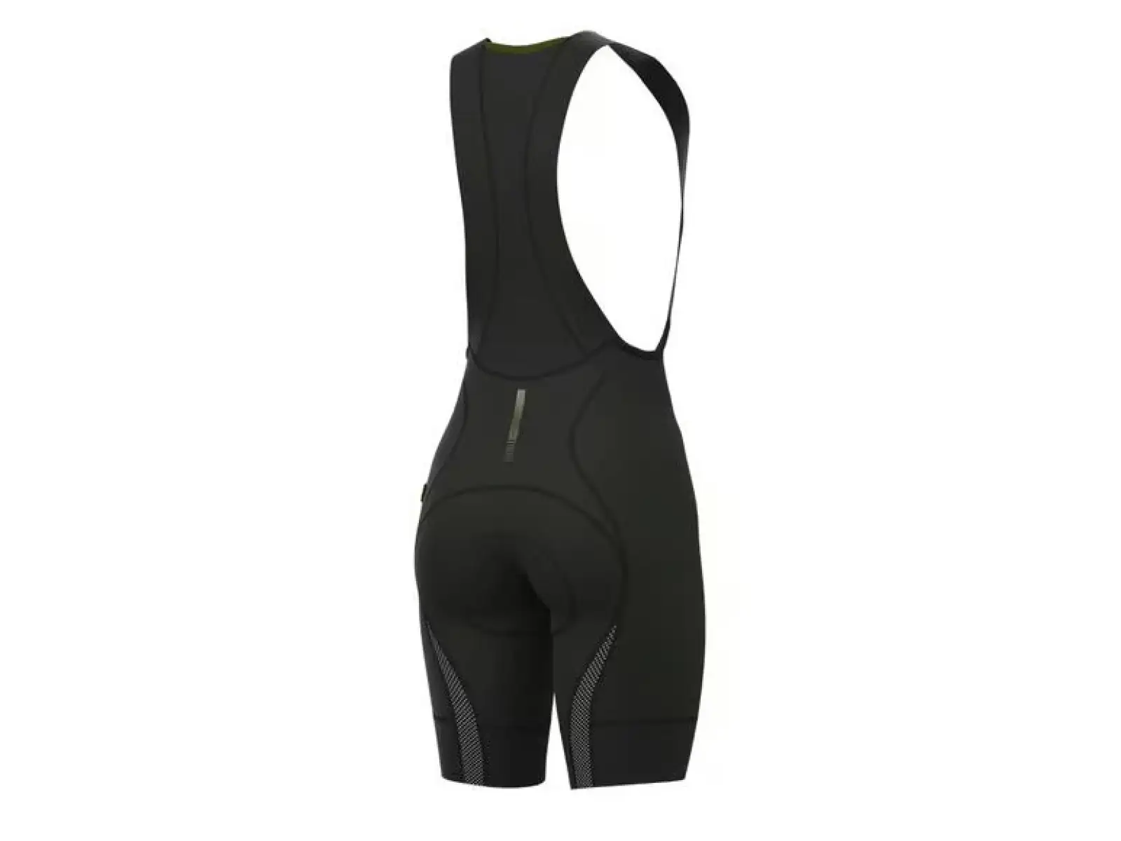 Alé PR-R Green Speed women's shorts with padding and braces Black