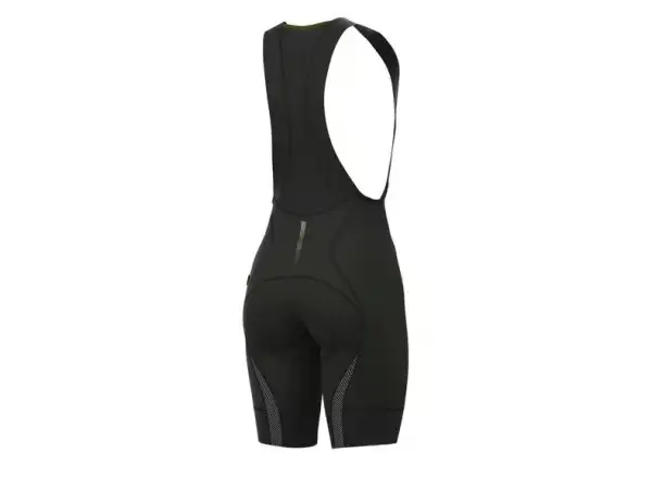 Alé PR-R Green Speed women's shorts with padding and braces Black