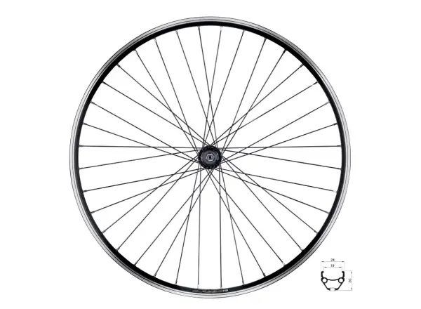 Force Classic 559x19 rear spoked wheel F804321 36 holes