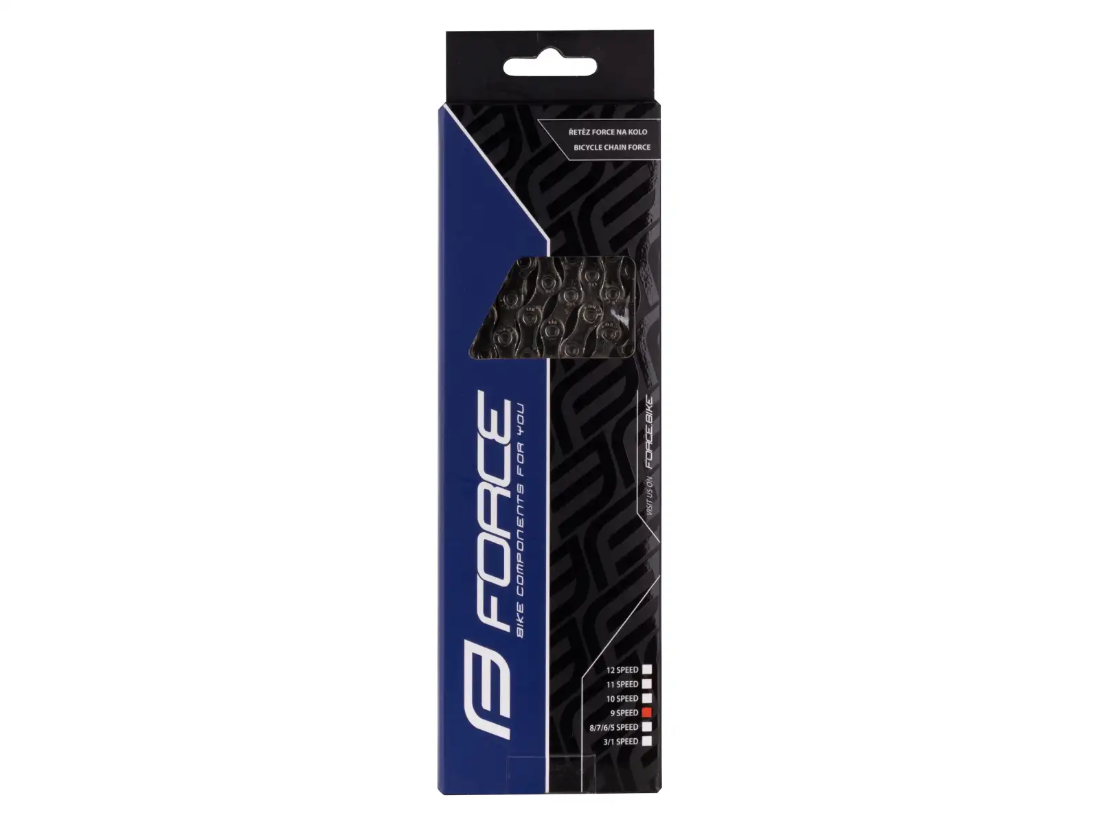 Force P9 E-bike 9 sp. chain 138 links all-silver