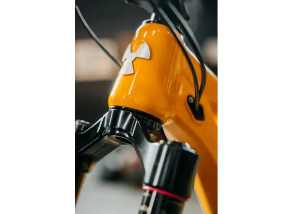 Nukeproof Mega 297 Pro Alloy Eagle 90 full-suspension bike Yellow