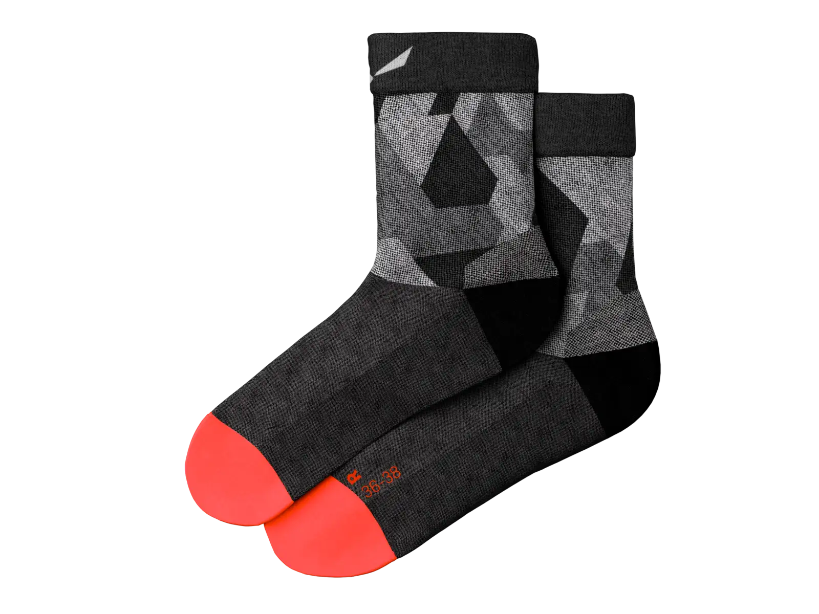 Salewa Pedroc Camo Alpine Merino Quarter Socks Women Black Out