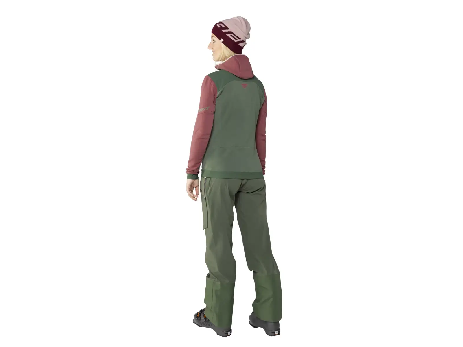 Dynafit Tigard 3L Stretch women's pants Thyme