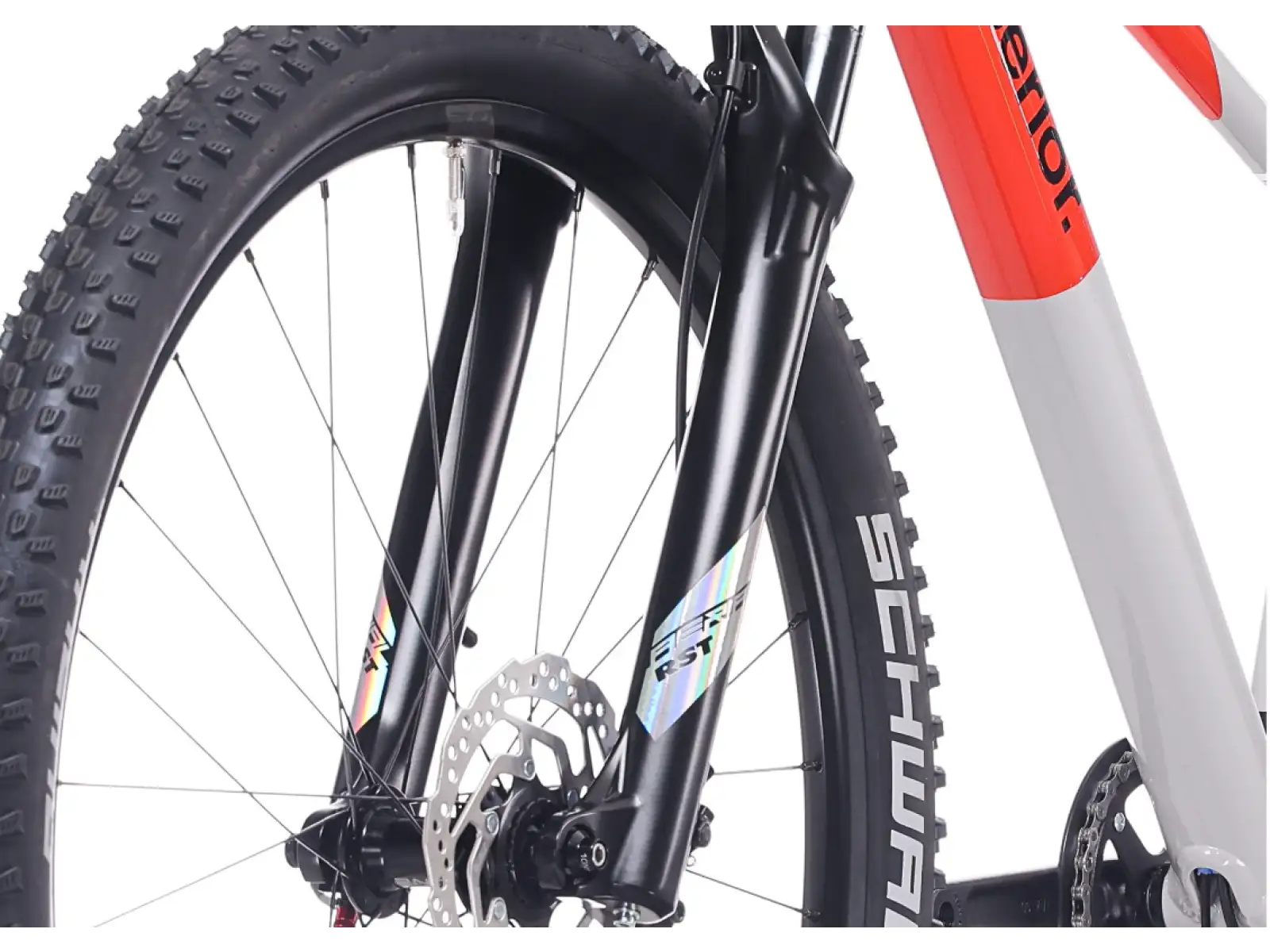 Superior Team 27.3 children's mountain bike Gloss Grey/Red