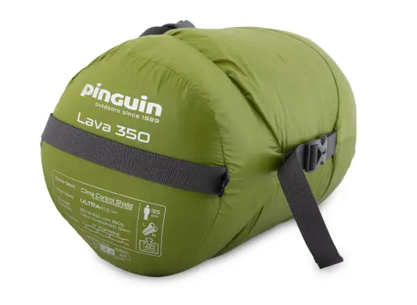 Pinguin Lava 350 sleeping bag 185 cm blue