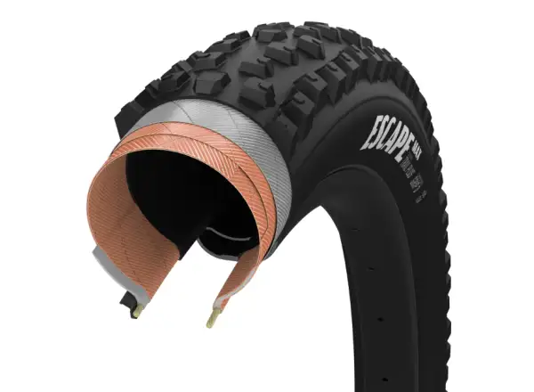 Goodyear Escape Max Trail Plus Grip 3 29x2.4" MTB tire Black