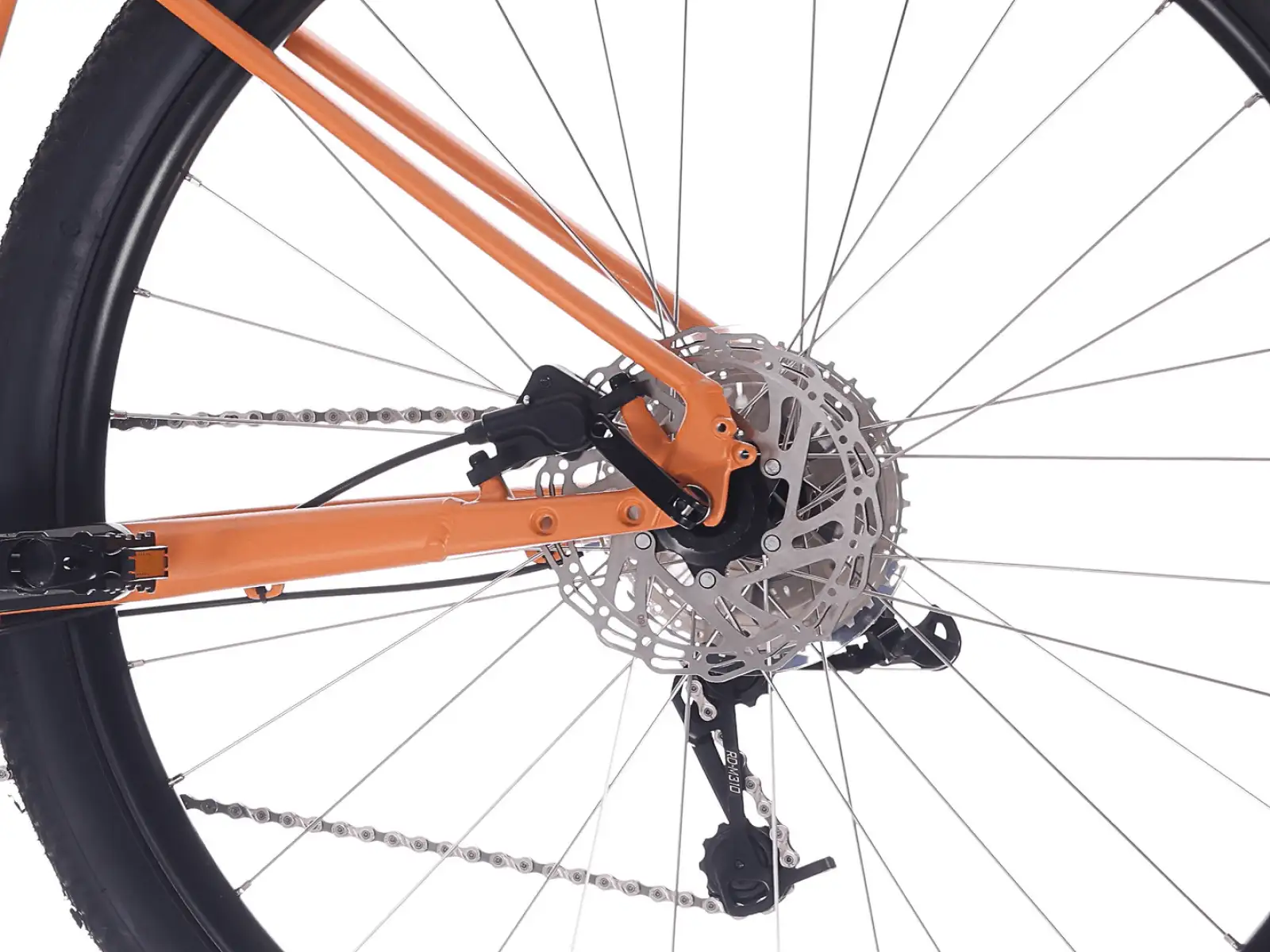 Rock Machine Manhattan 60 mountain bike Matte Lava Orange