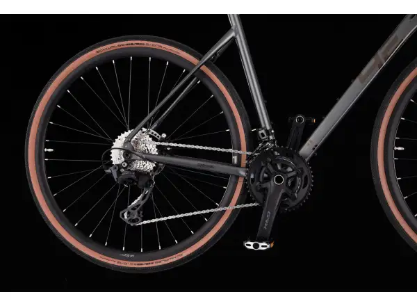 4Ever Gromvel Race gravel bike Titan matt