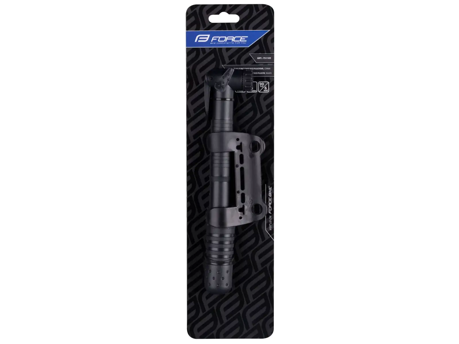 Force Easy Eco plastic pump black