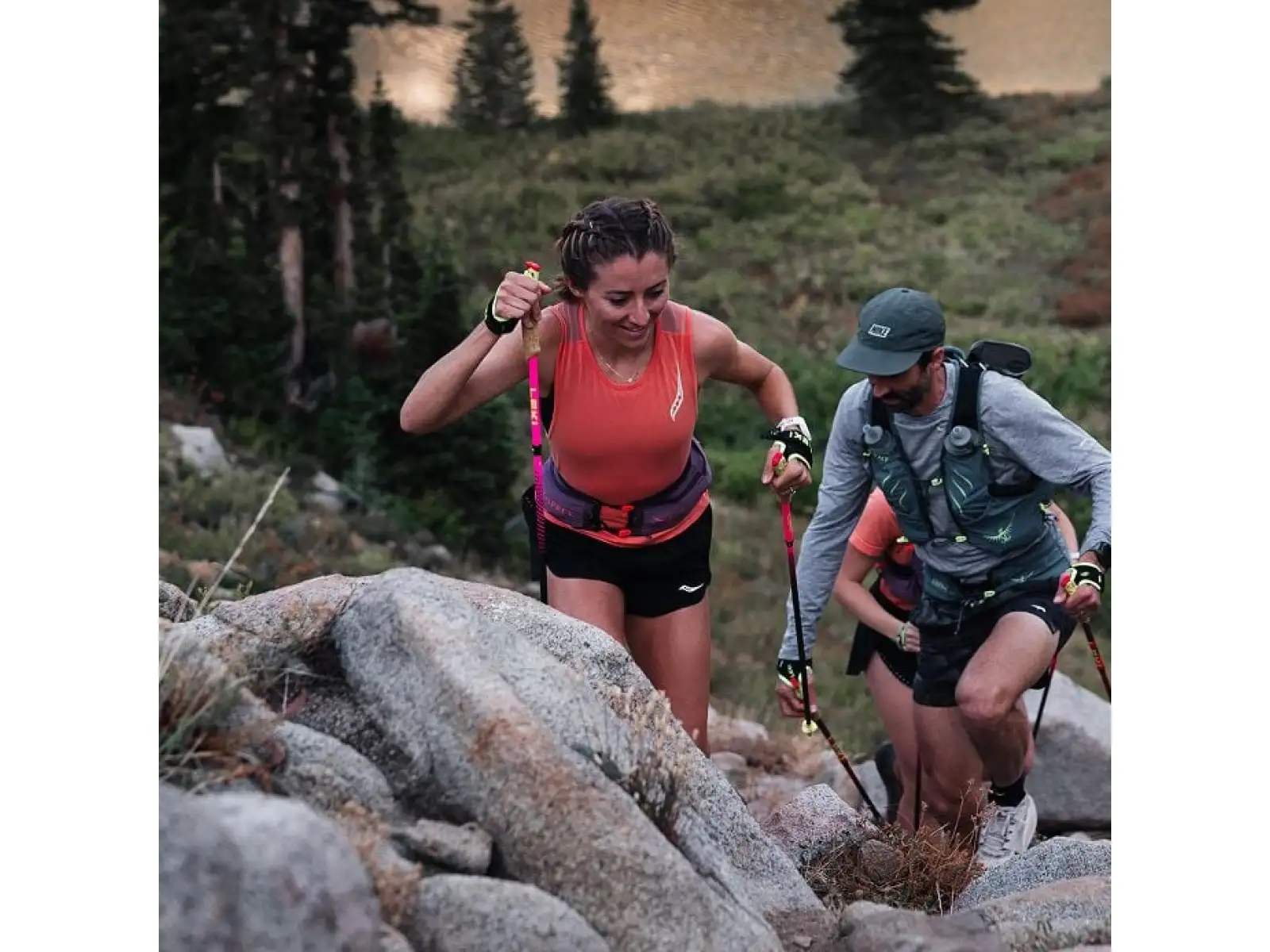 Osprey Duro Dyna Pro running belt Purple Dusk