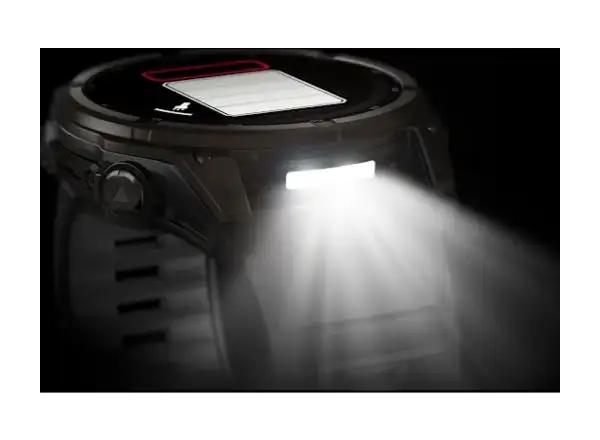 Garmin fenix 8 - 51 mm Solar Sapphire smart watch Carbon DLC Titanium Black/Pebble Gray