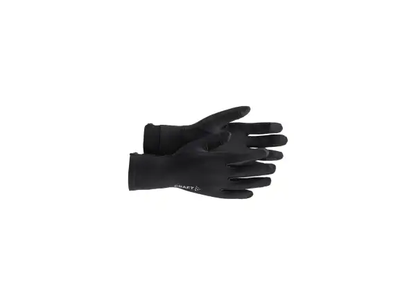 Craft Essence Running running gloves black