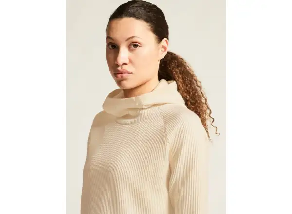 Craft Grid Hood women's hooded sweatshirt white