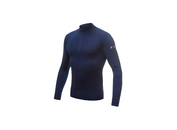 Sensor Merino Active men's long sleeve shirt Deep Blue