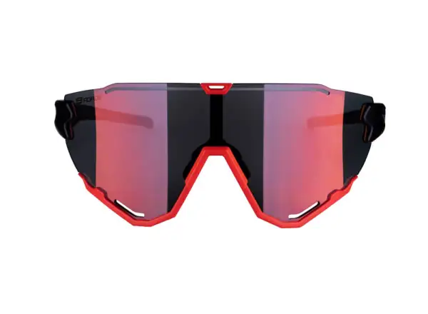 Force Creed glasses black/red/red revo lenses
