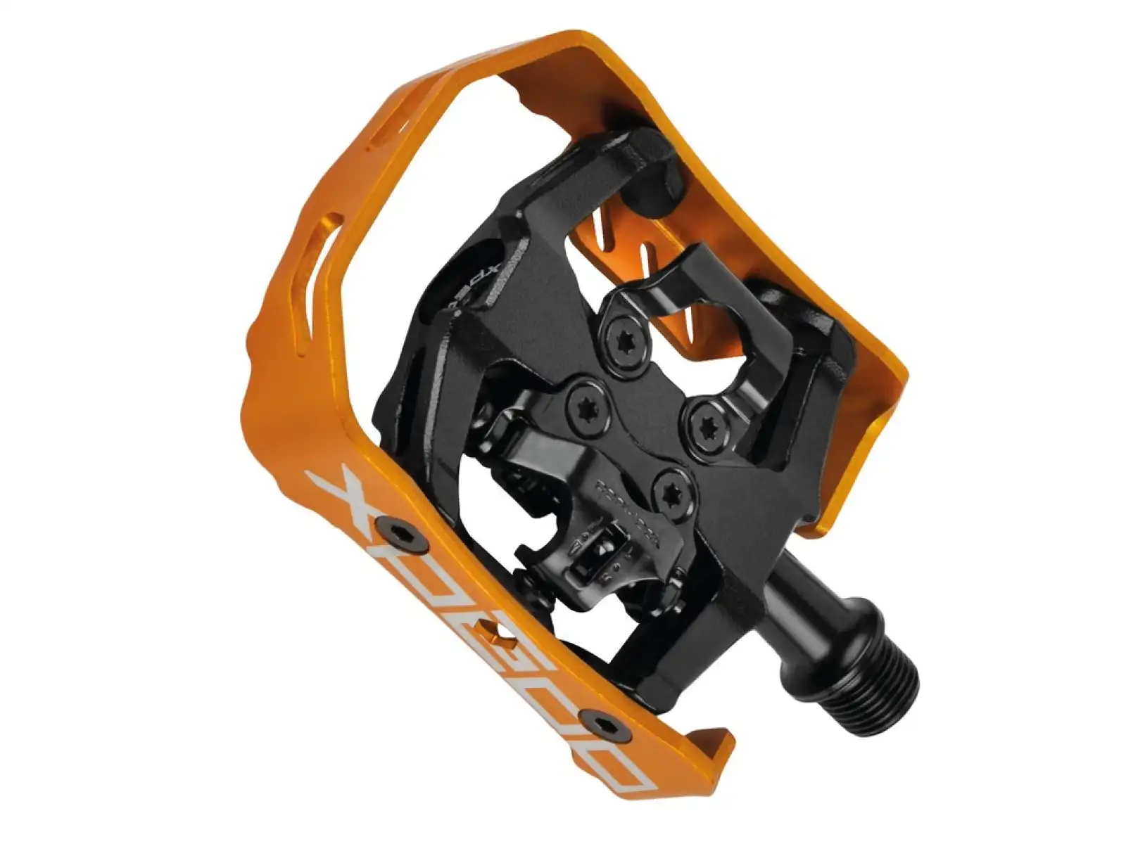 X-pedo Milo SPD clipless pedals black/orange