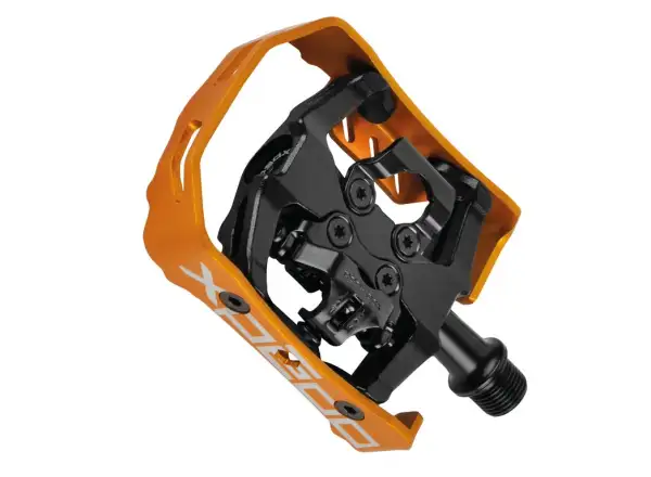 X-pedo Milo SPD clipless pedals black/orange