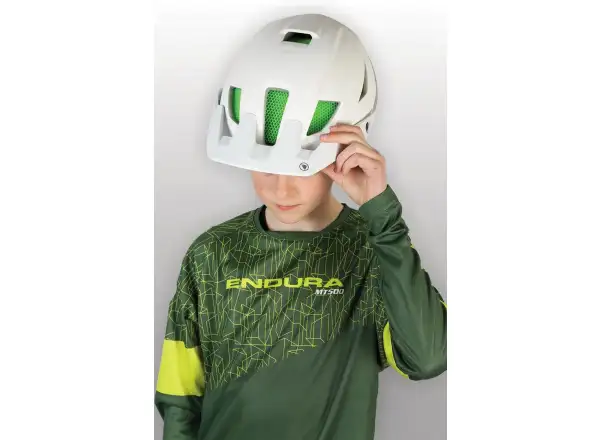 Endura MT500JR Youth children's helmet white