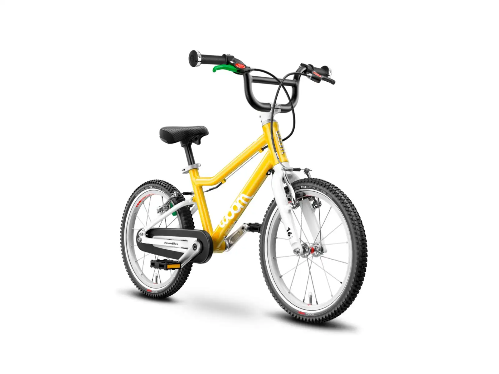 Woom 3 Yellow 16 children's bike