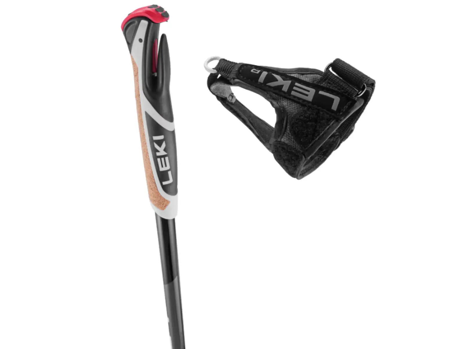 Leki XTA 5.5 Poles cross-country poles Black/White/Neon yellow