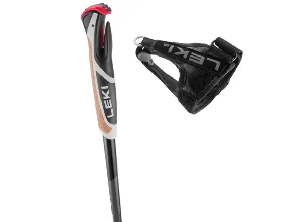Leki XTA 5.5 Poles cross-country poles Black/White/Neon yellow