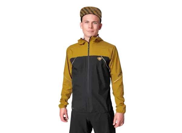 Dynafit Alpine 3 L men's running jacket Tobacco