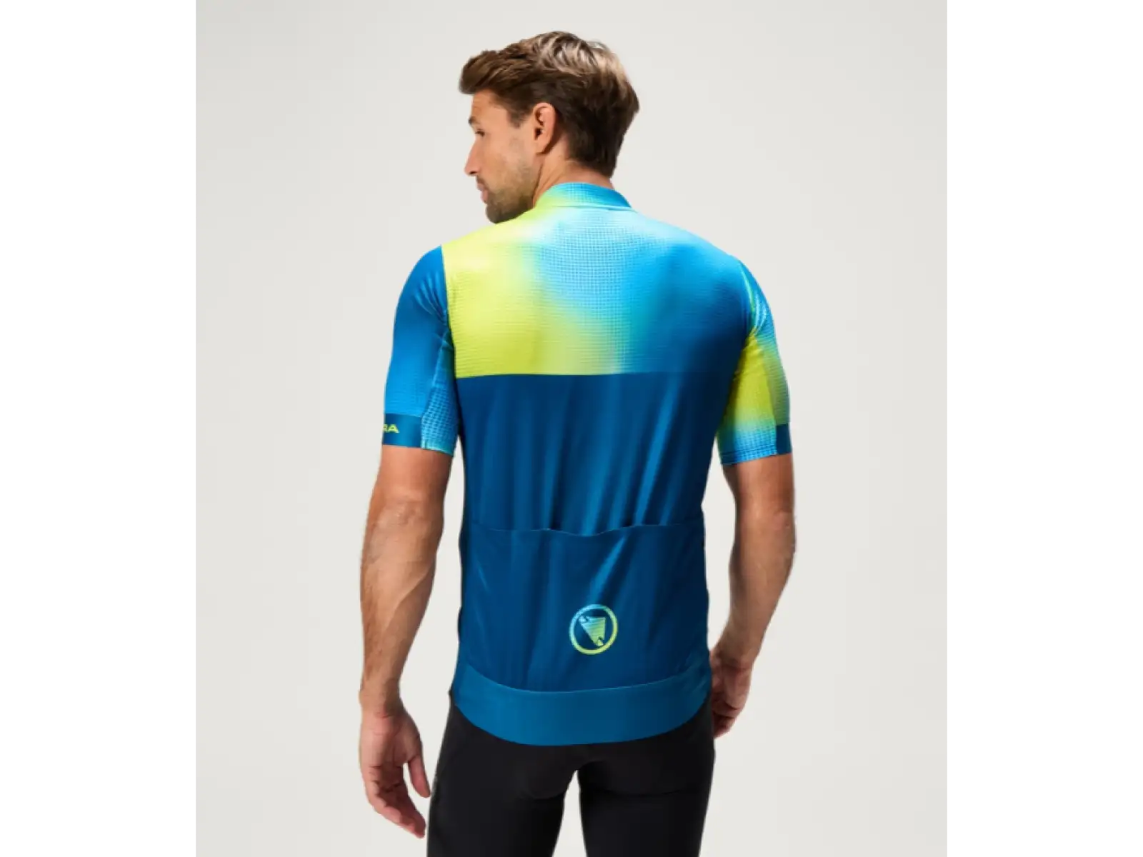 Endura FS260 Bitmap men's jersey short sleeve Barra Blue