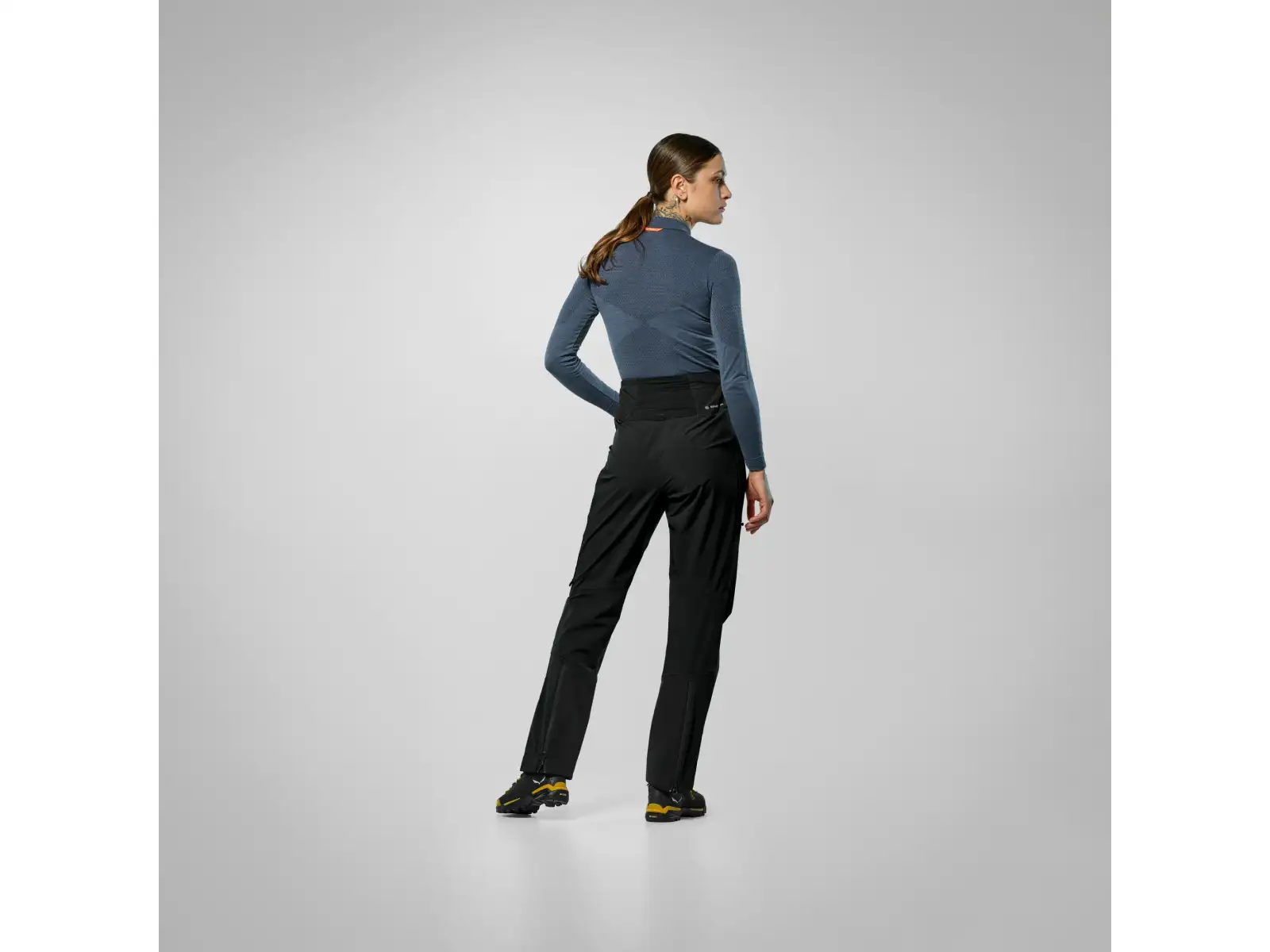 Salewa Ortles Durastretch/Stormwall women's pants Black Out