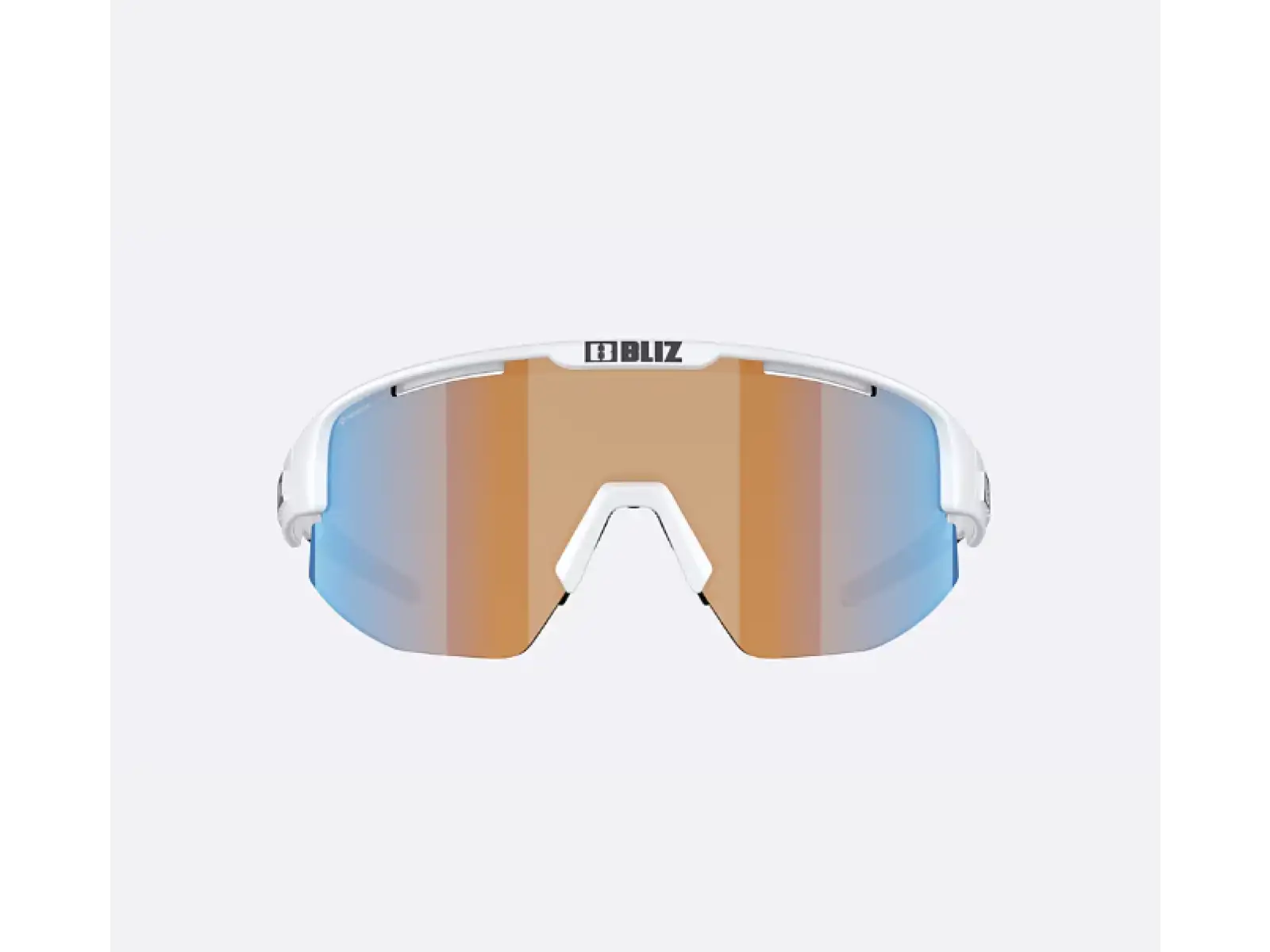 Bliz Matrix Nano Optics Nordic Light sunglasses Matte White/Coral/Orange/Blue multi