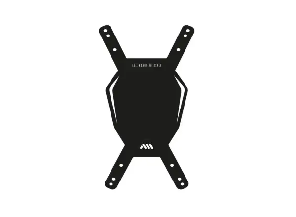 All Mountain Style Number Plate number plate Black