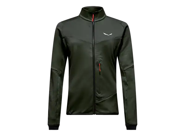 Salewa Sella Crevasse men's sweatshirt Dark Olive