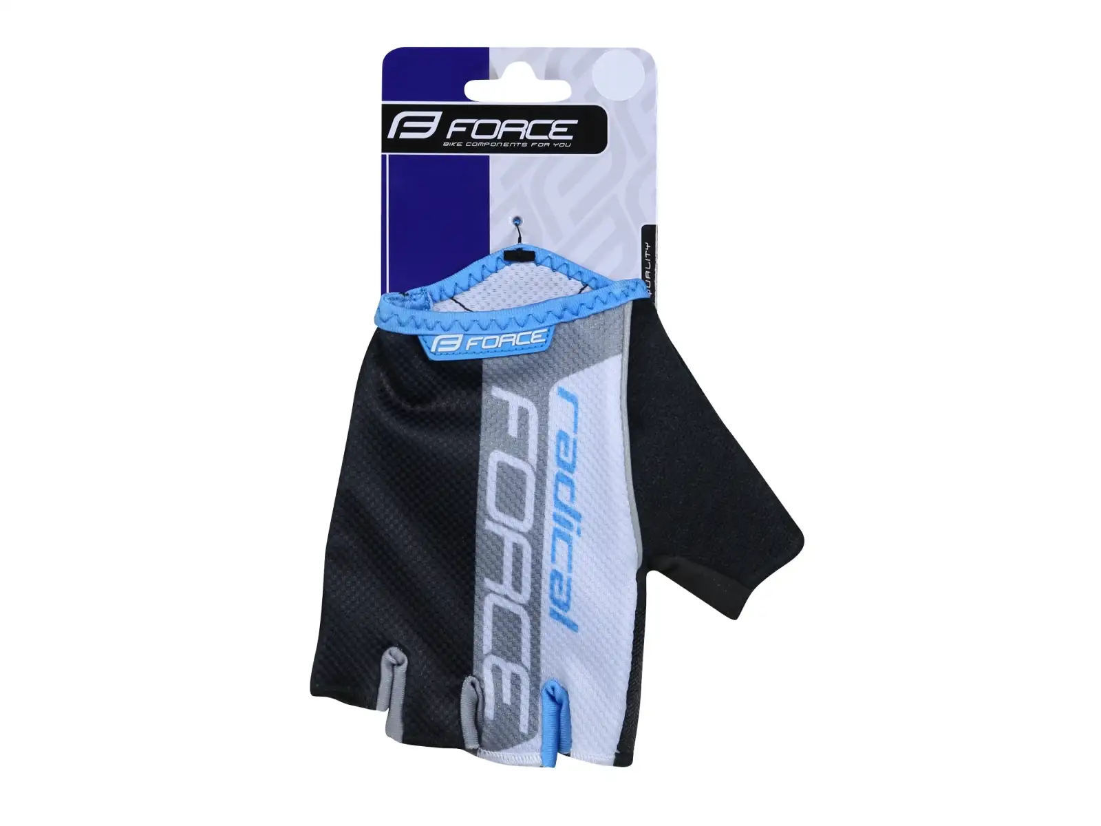 Force Radical gloves black/white/blue
