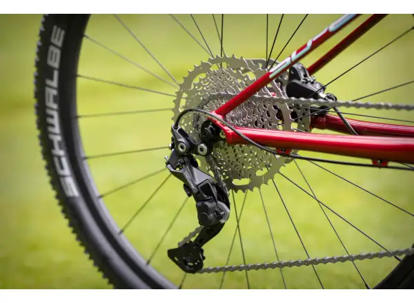 Superior Team 27 Elite Gloss Dark Red/Hologram Chrome kids mountain bike