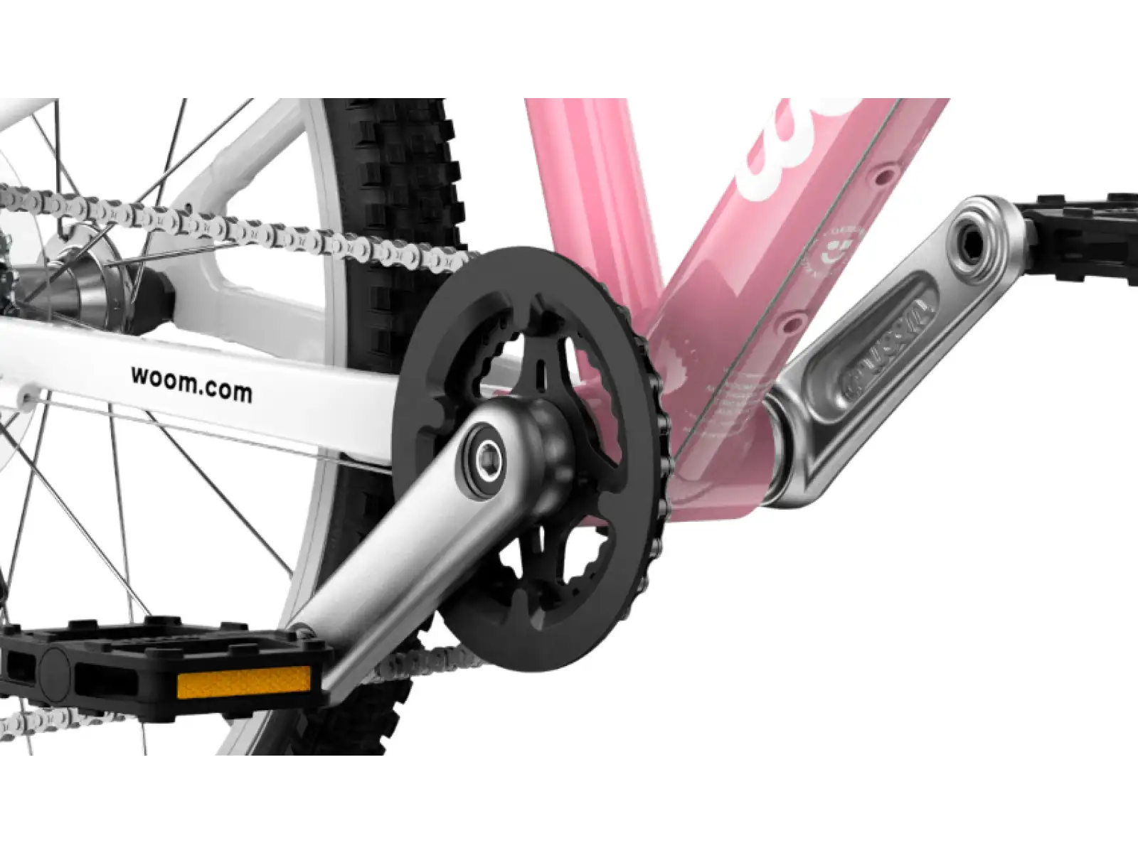 Woom Go 4 children's bike 20" Powder Pink