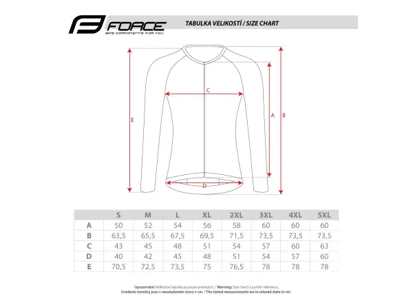 Force Sway men's long sleeve jersey black