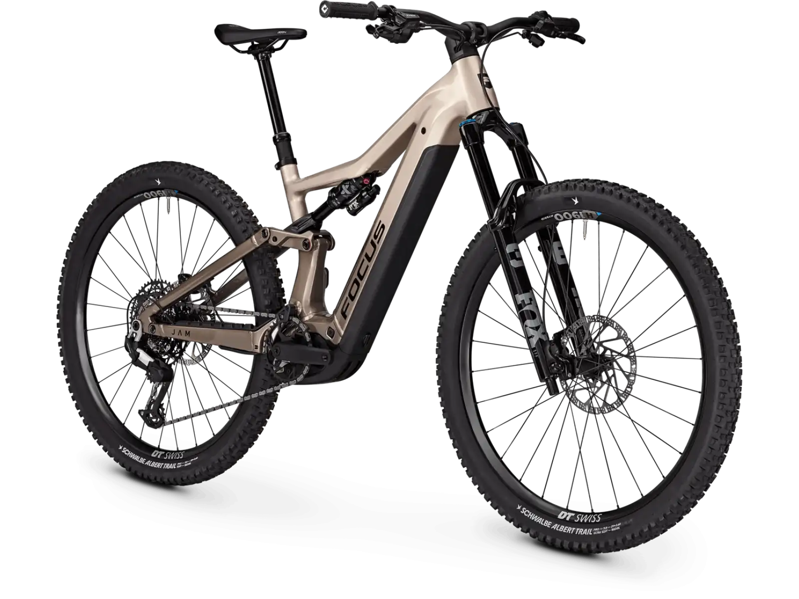 Focus JAM 9 600Wh full-suspension e-bike Adamantsilver / Crystalgrey