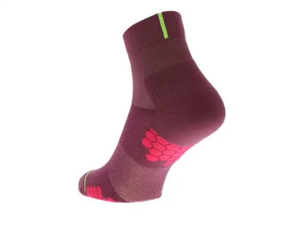 Inov-8 Trailfly mid socks teal/purple
