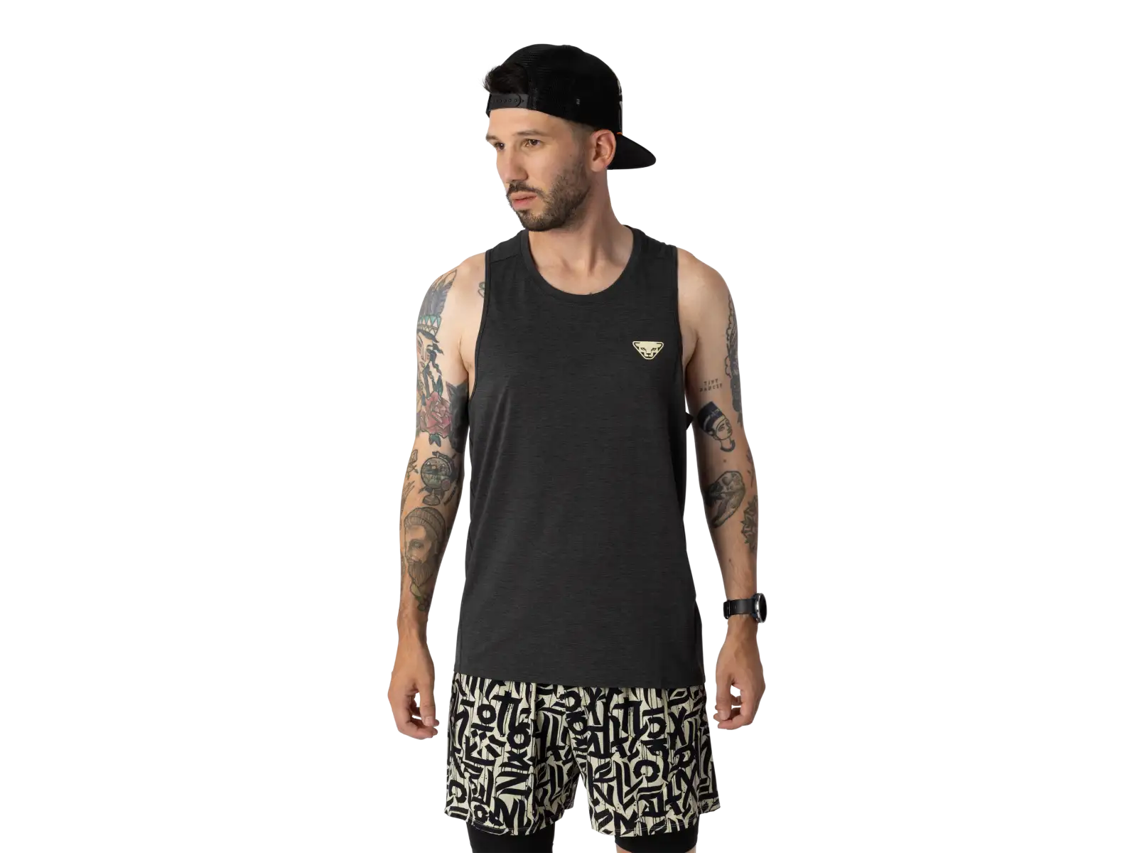 Dynafit Trail men's running sleeveless shirt Black Out