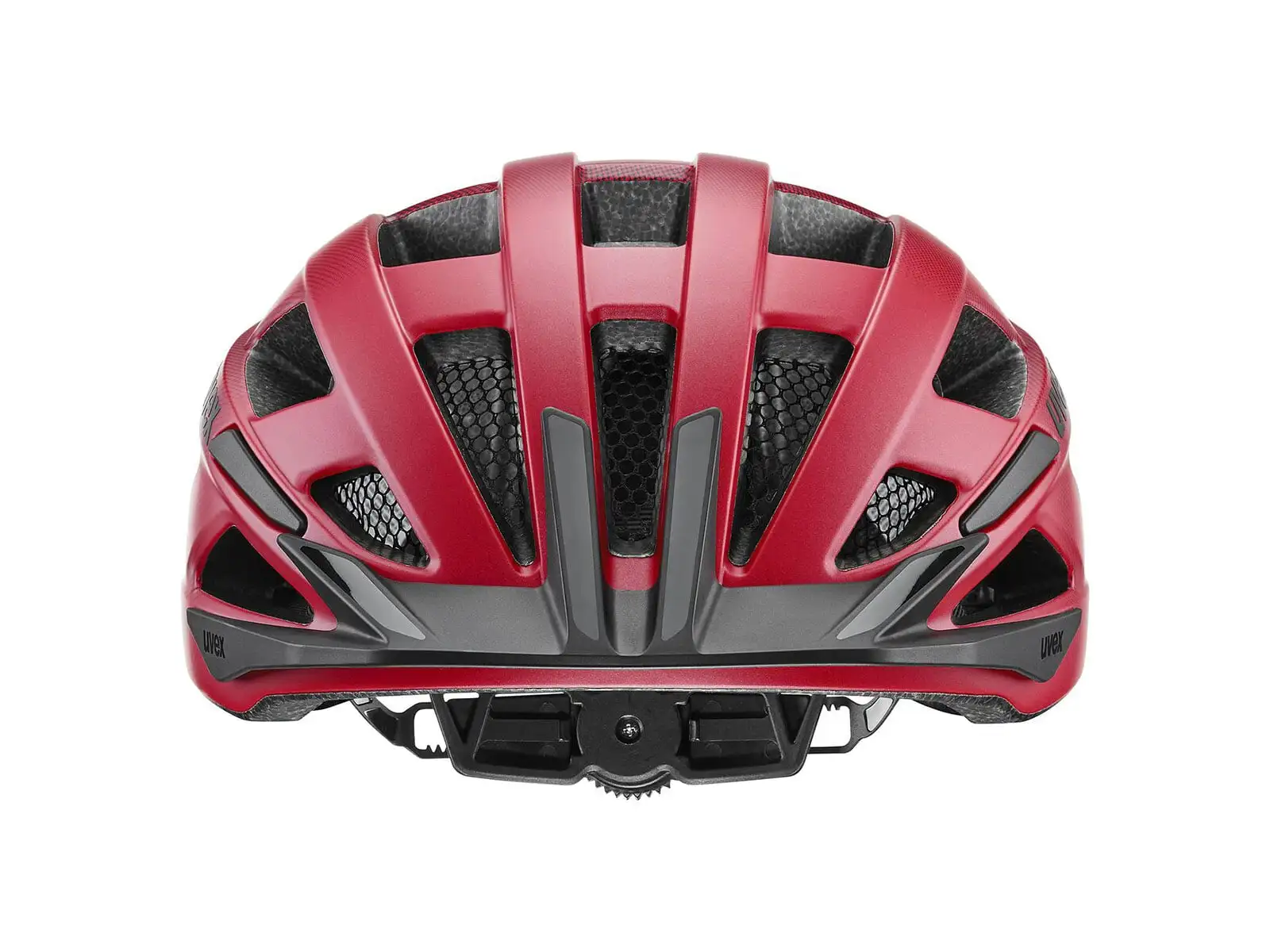 Uvex I-vo 2 helmet Red/Black Matt