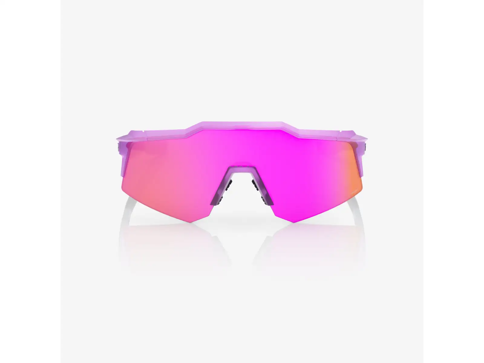 100% Speedcraft XS sports glasses Toyoko/HiPER Vital Pink Mirror Lens