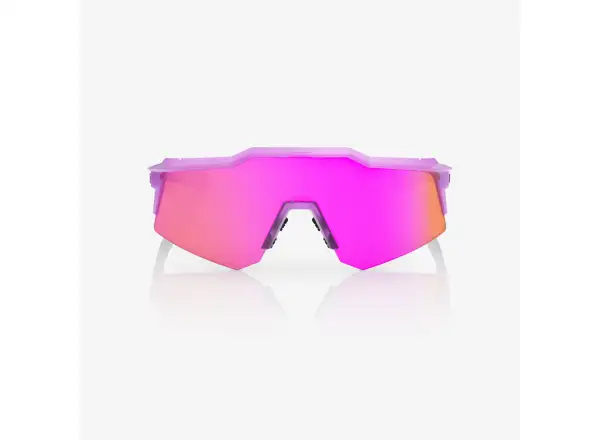 100% Speedcraft XS sports glasses Toyoko/HiPER Vital Pink Mirror Lens