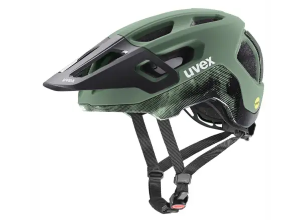 Uvex React MIPS MTB helmet Moss Green/Black Matt